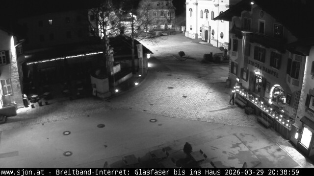 Archiv Foto Webcam Hauptplatz in St. Johann/Tirol