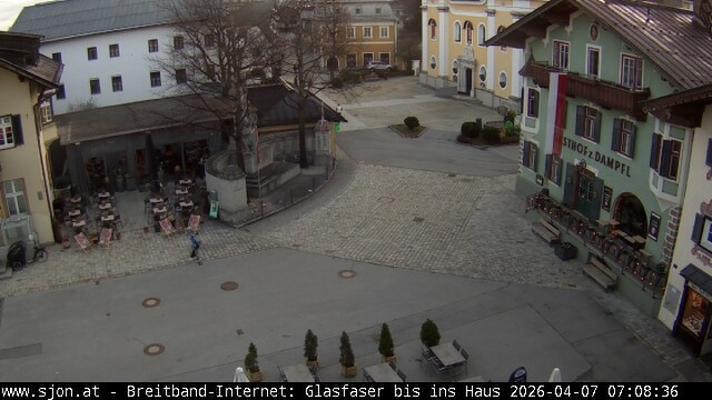 Archived image Webcam St. Johann in Tyrol - Main Place