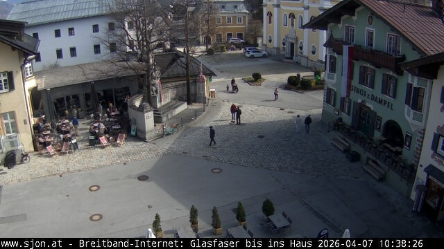 Archived image Webcam St. Johann in Tyrol - Main Place