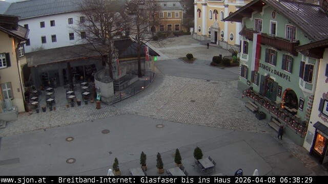 Archiv Foto Webcam Hauptplatz in St. Johann/Tirol
