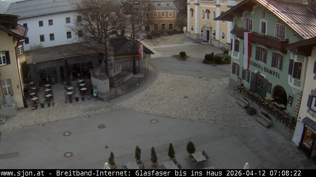 Archiv Foto Webcam Hauptplatz in St. Johann/Tirol