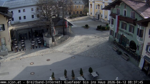 Archiv Foto Webcam Hauptplatz in St. Johann/Tirol