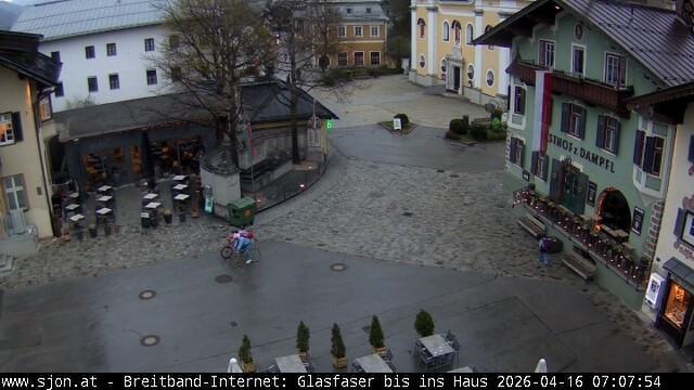 Archived image Webcam St. Johann in Tyrol - Main Place
