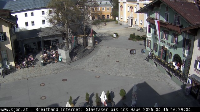 Archiv Foto Webcam Hauptplatz in St. Johann/Tirol