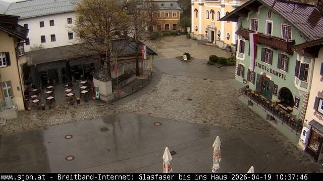 Archiv Foto Webcam Hauptplatz in St. Johann/Tirol