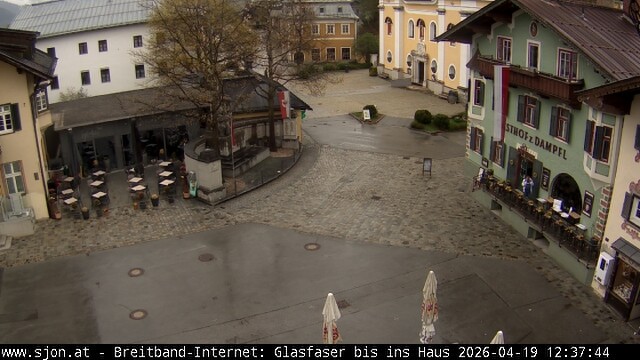 Archiv Foto Webcam Hauptplatz in St. Johann/Tirol
