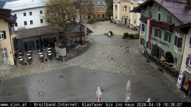 Archiv Foto Webcam Hauptplatz in St. Johann/Tirol