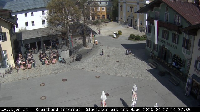 Archiv Foto Webcam Hauptplatz in St. Johann/Tirol