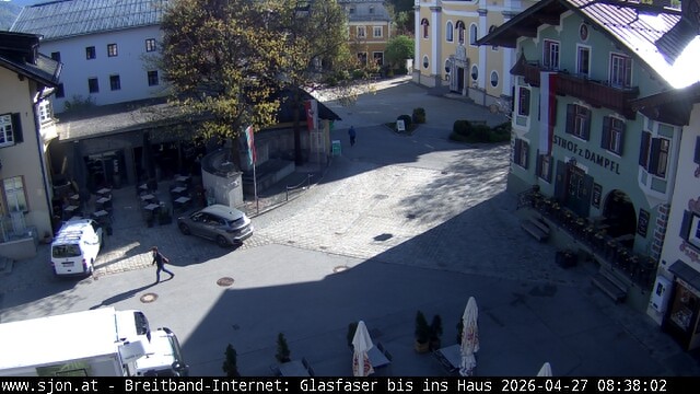 Archived image Webcam St. Johann in Tyrol - Main Place