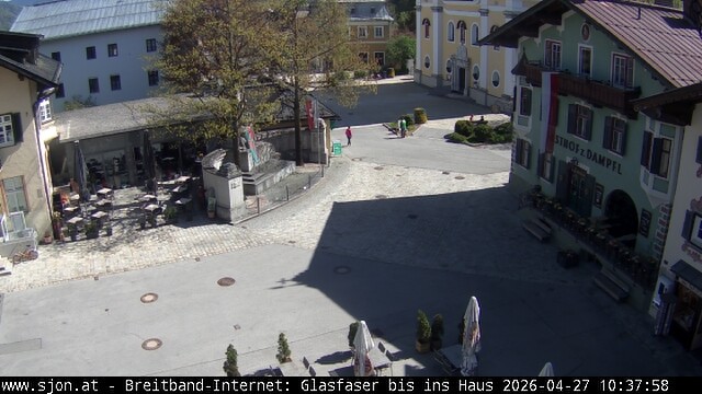Archived image Webcam St. Johann in Tyrol - Main Place