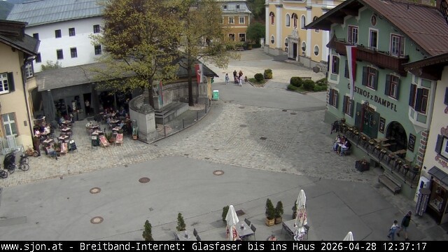 Archived image Webcam St. Johann in Tyrol - Main Place