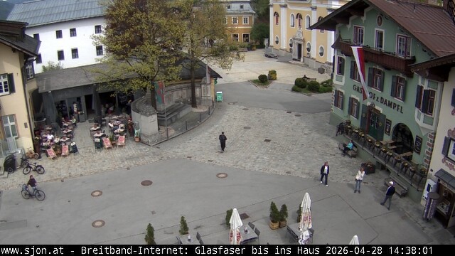 Archiv Foto Webcam Hauptplatz in St. Johann/Tirol