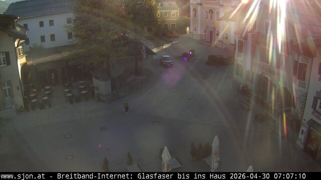 Archived image Webcam St. Johann in Tyrol - Main Place