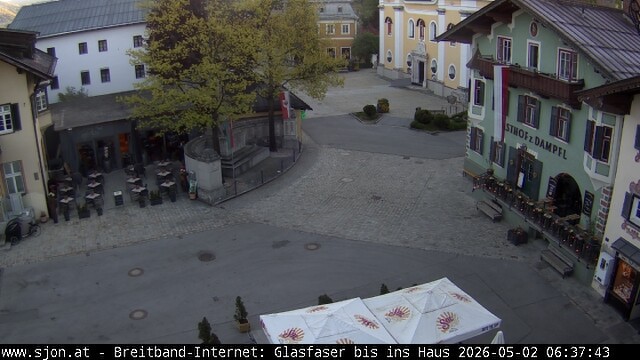 Archiv Foto Webcam Hauptplatz in St. Johann/Tirol