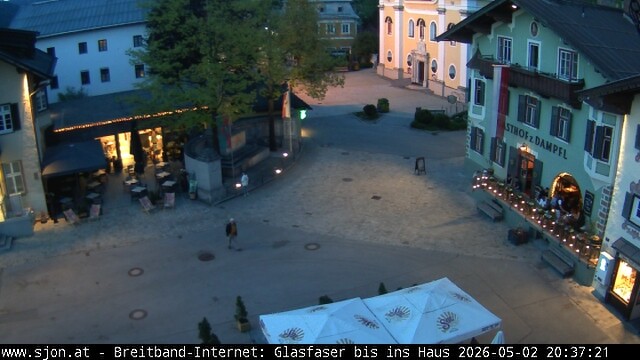 Archiv Foto Webcam Hauptplatz in St. Johann/Tirol