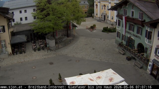 Archiv Foto Webcam Hauptplatz in St. Johann/Tirol