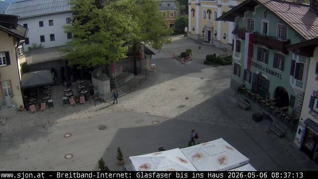 Archiv Foto Webcam Hauptplatz in St. Johann/Tirol
