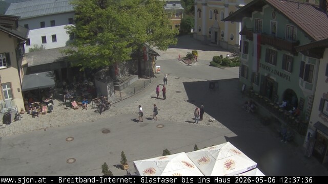 Archived image Webcam St. Johann in Tyrol - Main Place