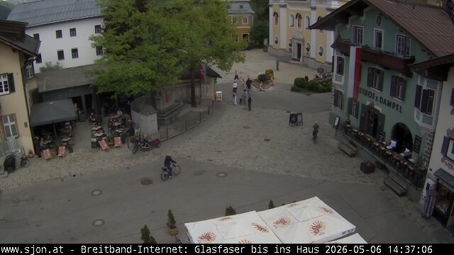 Archived image Webcam St. Johann in Tyrol - Main Place