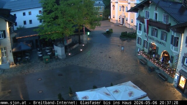 Archiv Foto Webcam Hauptplatz in St. Johann/Tirol