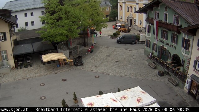 Archiv Foto Webcam Hauptplatz in St. Johann/Tirol