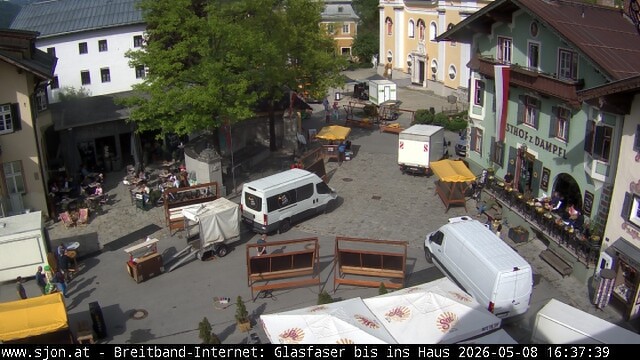 Archived image Webcam St. Johann in Tyrol - Main Place