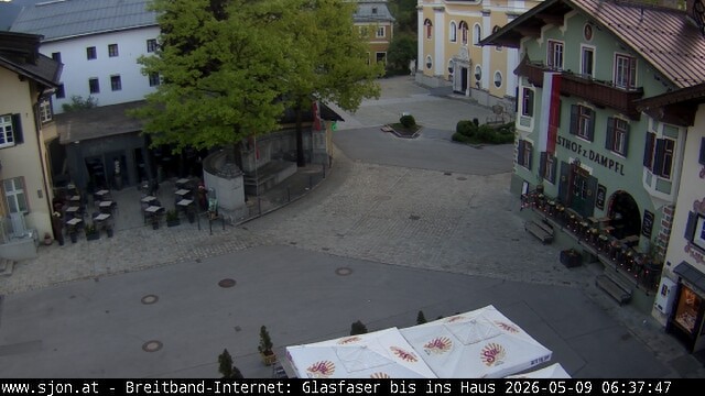 Archiv Foto Webcam Hauptplatz in St. Johann/Tirol