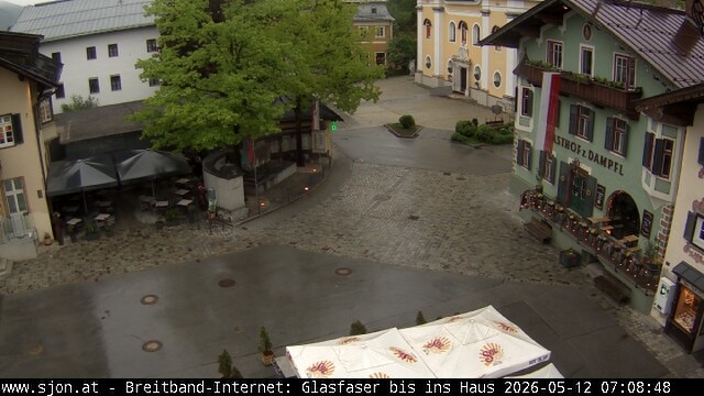 Archiv Foto Webcam Hauptplatz in St. Johann/Tirol