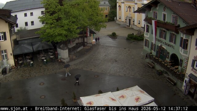 Archiv Foto Webcam Hauptplatz in St. Johann/Tirol