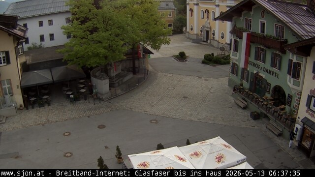 Archiv Foto Webcam Hauptplatz in St. Johann/Tirol