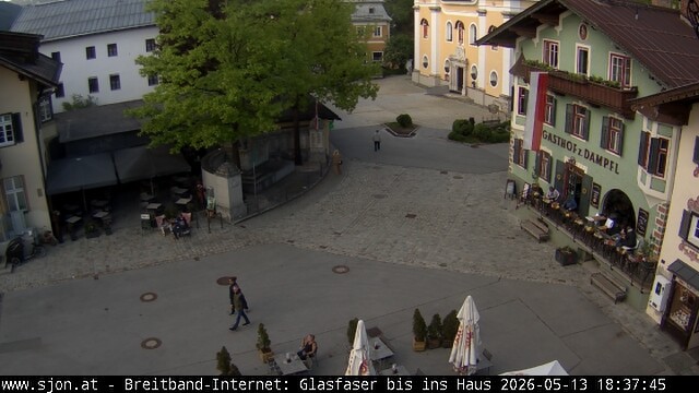 Archiv Foto Webcam Hauptplatz in St. Johann/Tirol