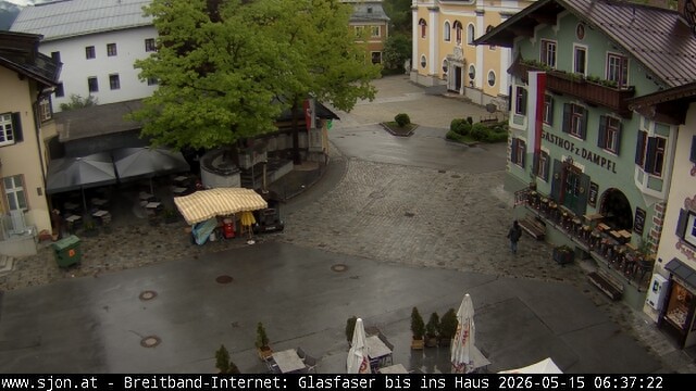 Archiv Foto Webcam Hauptplatz in St. Johann/Tirol