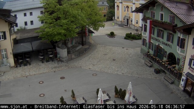 Archiv Foto Webcam Hauptplatz in St. Johann/Tirol