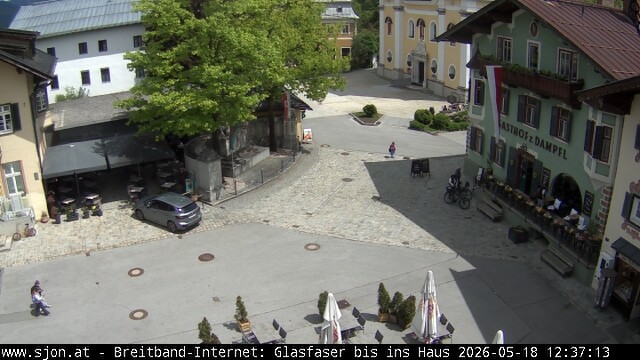 Archiv Foto Webcam Hauptplatz in St. Johann/Tirol