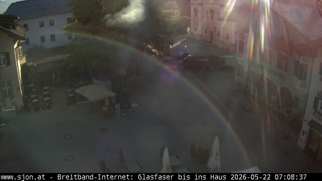 Archiv Foto Webcam Hauptplatz in St. Johann/Tirol