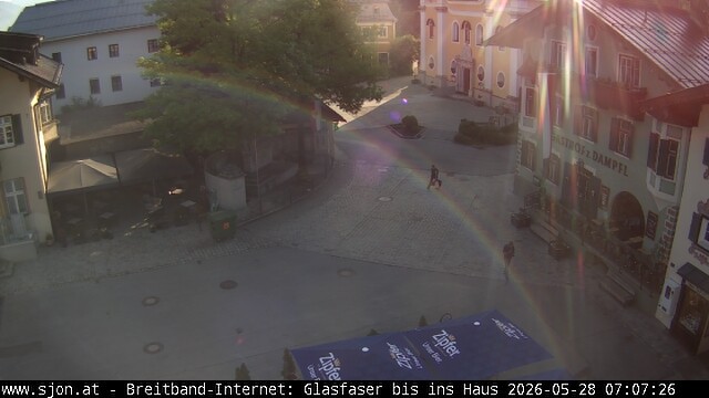 Archived image Webcam St. Johann in Tyrol - Main Place