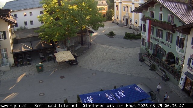 Archived image Webcam St. Johann in Tyrol - Main Place