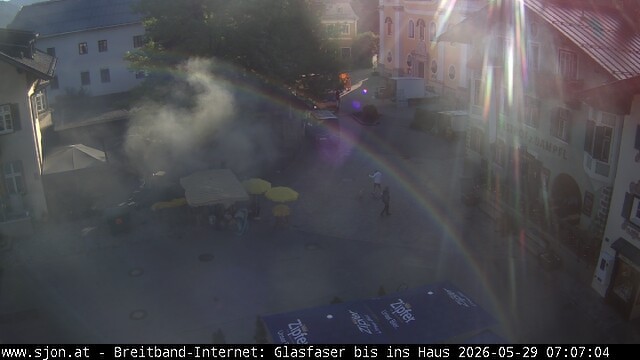 Archived image Webcam St. Johann in Tyrol - Main Place