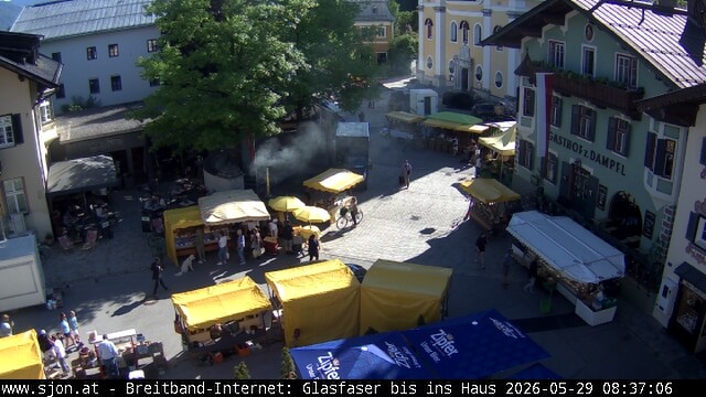 Archived image Webcam St. Johann in Tyrol - Main Place