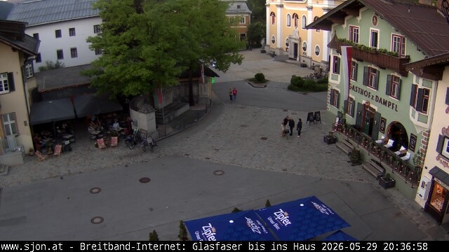 Archiv Foto Webcam Hauptplatz in St. Johann/Tirol