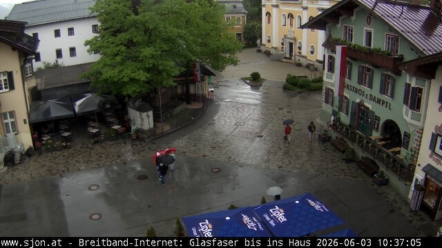 Archived image Webcam St. Johann in Tyrol - Main Place
