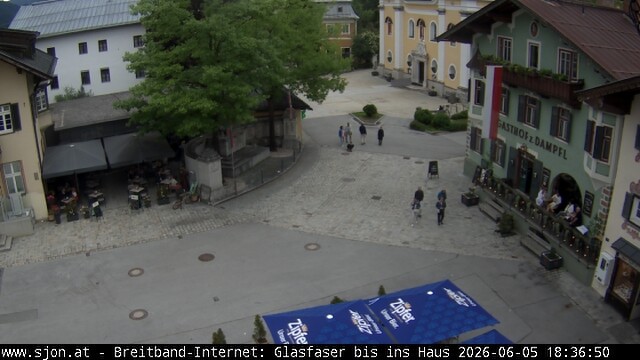Archived image Webcam St. Johann in Tyrol - Main Place