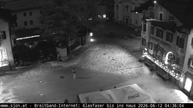 Archiv Foto Webcam Hauptplatz in St. Johann/Tirol
