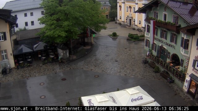 Archived image Webcam St. Johann in Tyrol - Main Place