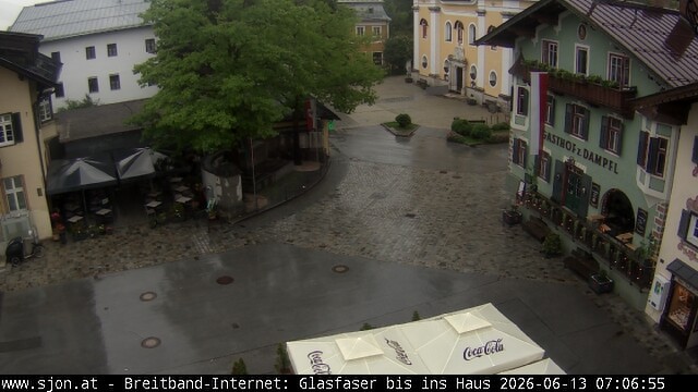 Archived image Webcam St. Johann in Tyrol - Main Place