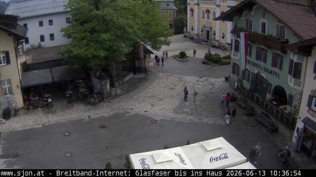Archived image Webcam St. Johann in Tyrol - Main Place