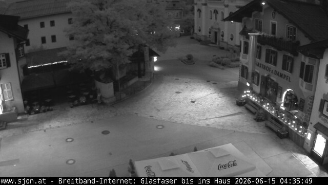 Archiv Foto Webcam Hauptplatz in St. Johann/Tirol