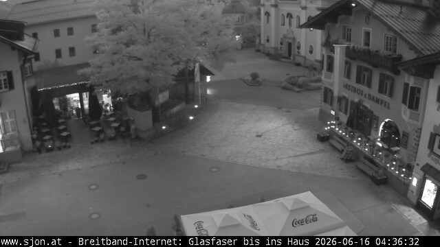 Archiv Foto Webcam Hauptplatz in St. Johann/Tirol