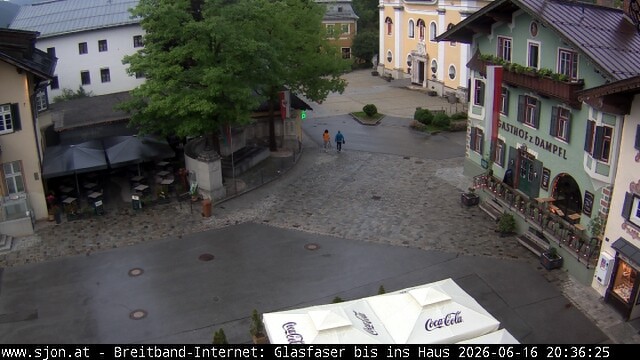 Archiv Foto Webcam Hauptplatz in St. Johann/Tirol