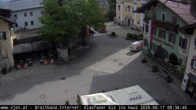Archived image Webcam St. Johann in Tyrol - Main Place